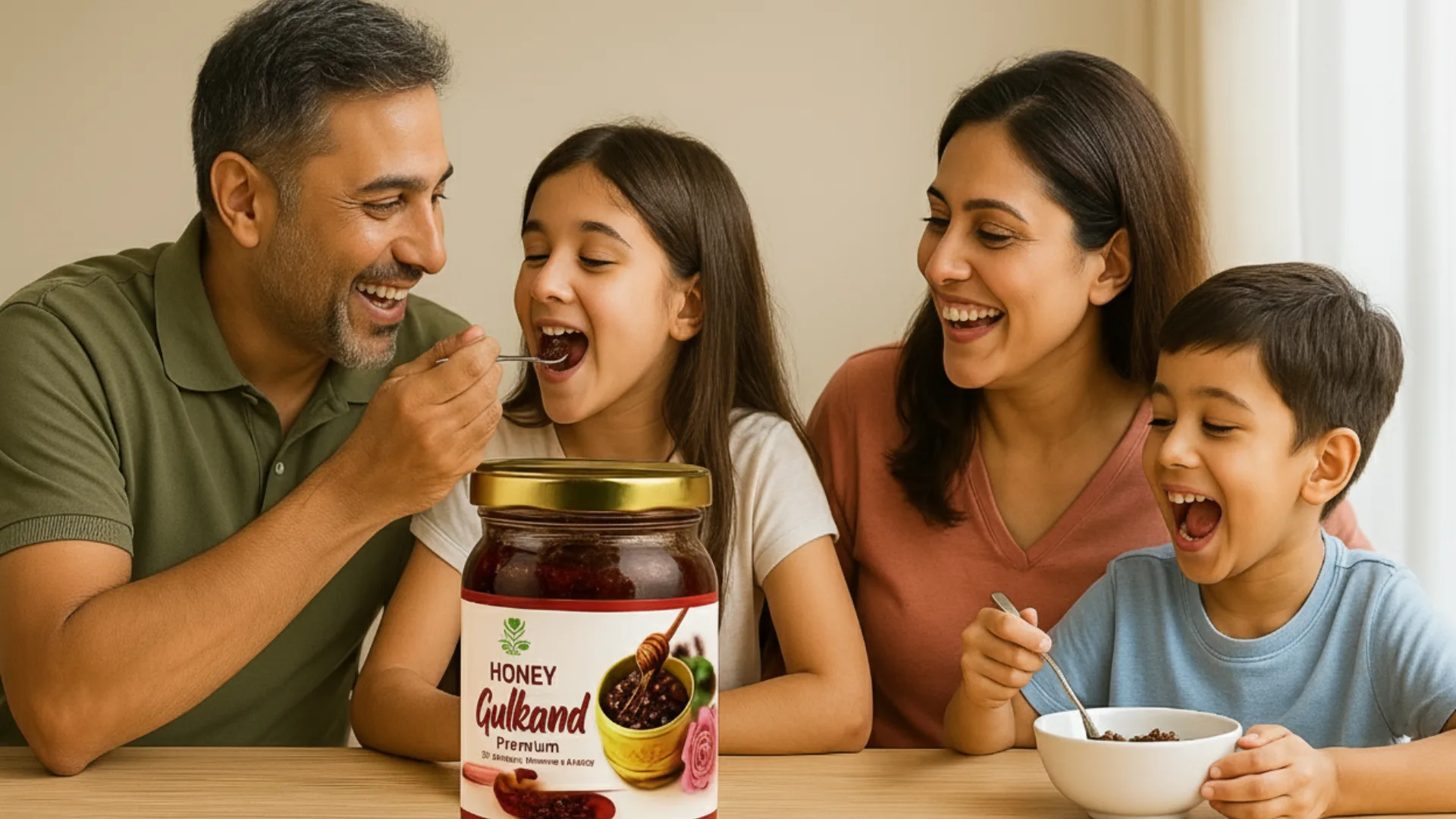 Traditional kitchen making preserves