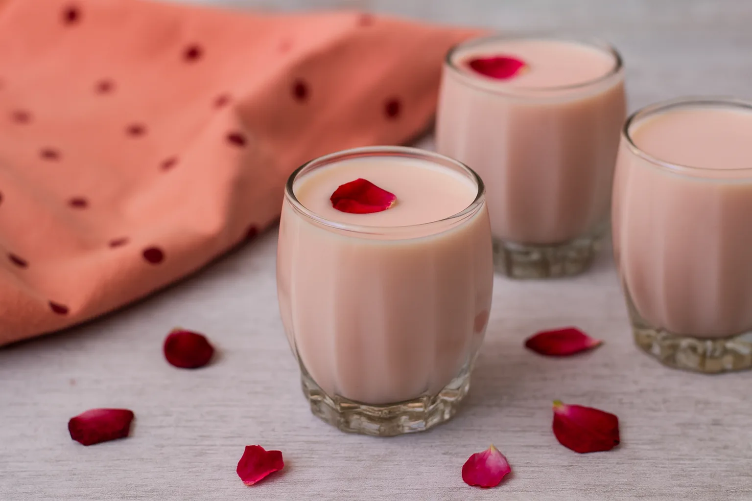 Gulkand milk recipe